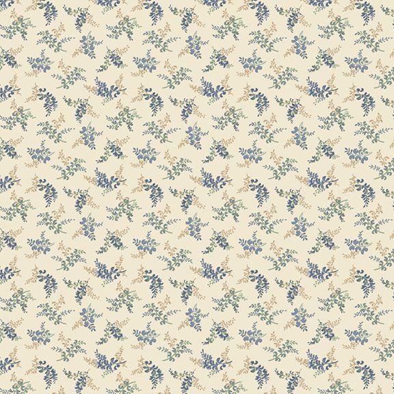 MB Grace Elizabeth Sprigs - R101684D-MULTI - Cotton Fabric