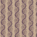 MB I Love Purple Trellis - R330690-TAN - Cotton Fabric