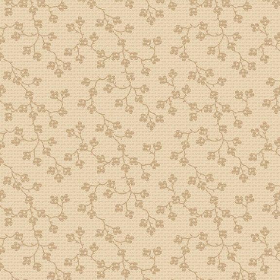 MB Indigo Neutrals Blossom - R021179D-CREAM - Cotton Fabric