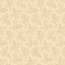 MB Indigo Neutrals Sprig - R021181D-CREAM - Cotton Fabric