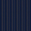 MB Indigo Neutrals Sprig - R021182D-NAVY - Cotton Fabric