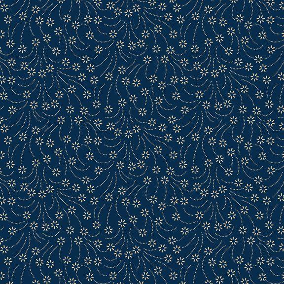 MB Liberty Island Fireworks - R261662D-NAVY - Cotton Fabric