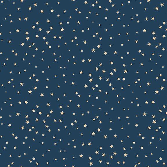 MB Liberty Island Stars - R261661D-NAVY - Cotton Fabric