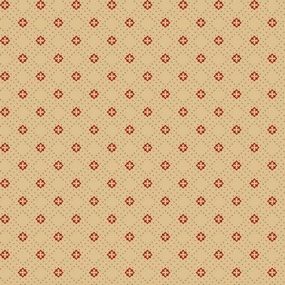 MB Mercantile Flannels Gridwork - F171118-TAN - Cotton Flannel Fabric
