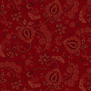 MB Mercantile Flannels Meadow Ridge - F171112-RED - Cotton Flannel Fabric