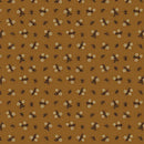 MB Mercantile Flannels Sweet Flower - F171113-GOLD - Cotton Flannel Fabric