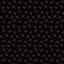 MB Mercantile Flannels Tiny Berries - F171117-BLACK - Cotton Flannel Fabric
