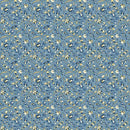 MB Middleboro Road Flower Field - R581560D-BLUE - Cotton Fabric