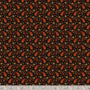 MB Midnight Cheddar Paisley's Parade - R172081-BLACK - Cotton Fabric