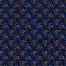 MB Pam's Patchwork Stars Window Box Flowers - R171122D-NAVY - Cotton Fabric