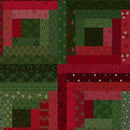 MB Pineberry Cabin Log Cabin - R171424D-MULTI - Cotton Fabric