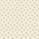MB Pint Sized Neutrals Divided Heart - R101247D-BROWN - Cotton Fabric