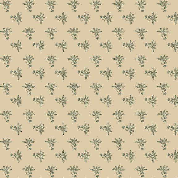 MB Pint Sized Neutrals Ferny Plant - R101246D-GREEN - Cotton Fabric