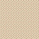MB Pint Sized Neutrals V-Square - R101250D-RED - Cotton Fabric