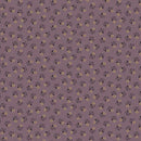 MB Plumberry Farm Stripes & Flowers - R171808D-PLUM - Cotton Fabric