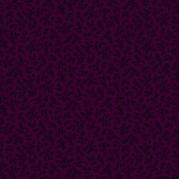 MB Plumberry III Plumberry Sprig - R171162D-AUBERGINE - Cotton Fabric