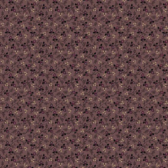 MB Plumberry III Vintage Vine - R171158D-MAUVE - Cotton Fabric