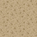 MB Prairie Backrounds II Strewn Flowers - R171832D-KHAKI - Cotton Fabric