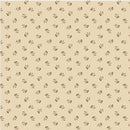 MB Sample Shirtings Flowers - R220648-BROWN - Cotton Fabric