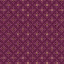 MB Scarecrow's Song Medallion - R590987D-PURPLE - Cotton Fabric