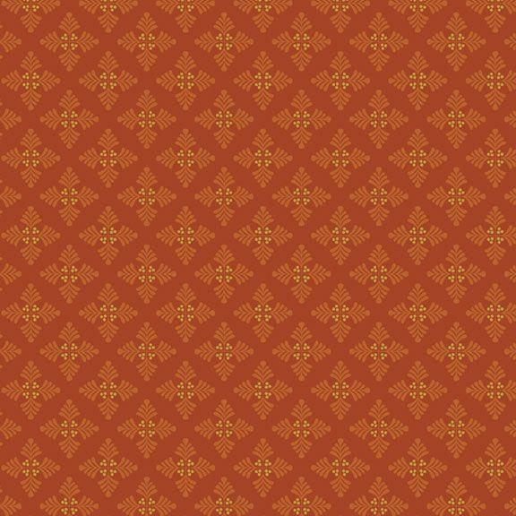 MB Scarecrow's Song Medallion - R590987D-RUST - Cotton Fabric