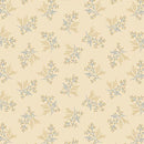 MB Scrap Happy Sprig - R380887D-CREAM - Cotton Fabric