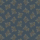 MB Scrap Happy Sprig - R380887D-NAVY - Cotton Fabric
