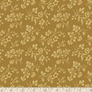 MB Sturbridge Village Charm Tossed Flowers - R332191D-GOLD - Cotton Fabric