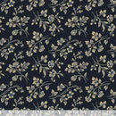 MB Sturbridge Village Charm Tossed Flowers - R332191D-NAVY - Cotton Fabric