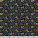 MB Sturbridge Village Charm Tulips - R332190D-NAVY - Cotton Fabric