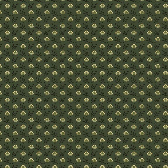 MB Vintage Charm - R330519-GREEN - Cotton Fabric