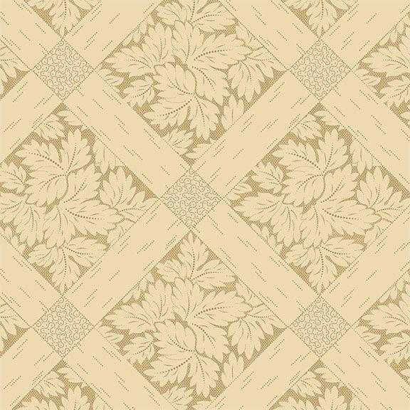 MB Vintage Charm Wide Backing - R360580-TAN - Cotton Fabric