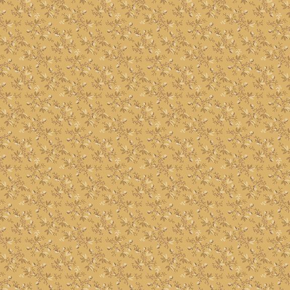 MB Arabella Mini Trellis - R101516D-GOLD - Cotton Fabric