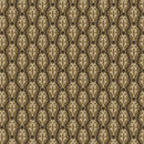 MB Bluebird Manor Cameo Stripe - R221050D-BROWN - Cotton Fabric