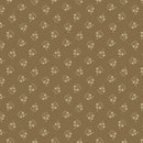 MB Bluebird Manor Dotted Floral - R221052D-COCOA - Cotton Fabric