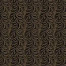 MB Bluebird Manor Feather Stripe - R221046D-BLACK - Cotton Fabric