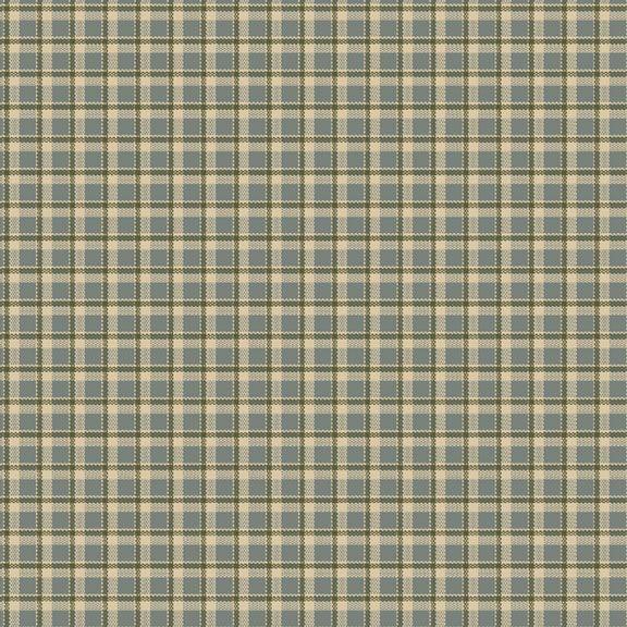MF Bluebird Manor Mini Checks - R221051D-BLUE - Cotton Fabric