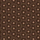 MB Evelyn's Hope Chest Star Flower - R101081D-BROWN - Cotton Fabric