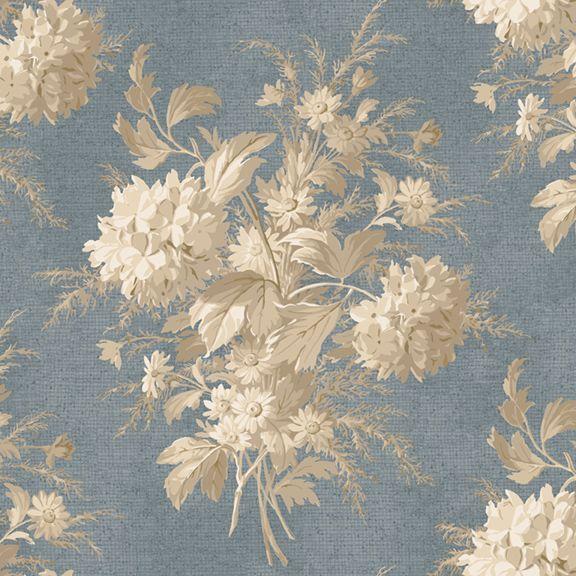 MB Franklin House Girder - R541538D-BLUE - Cotton Fabric