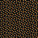 MB Historic Halloween Candy Corn - R331393D-BLACK - Cotton Fabric
