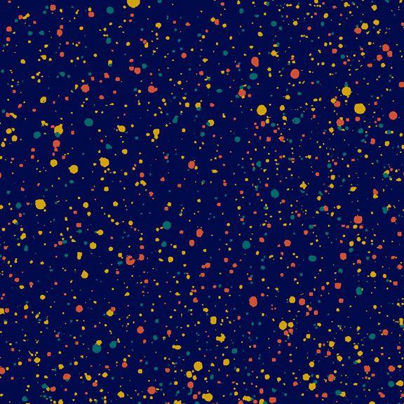 MF Radiant Nights Bom 108" Splatter - QB531384D-MULTI - Cotton Fabric