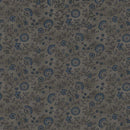 MB Stone Cottage Cottage Flowers - R171584D-GRAY - Cotton Fabric