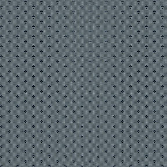 MB Stone Cottage Weeds - R171594D-BLUE - Cotton Fabric