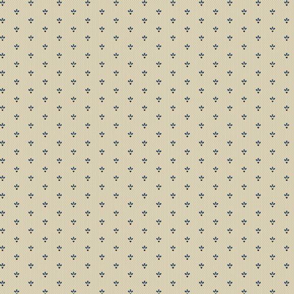 MB Stone Cottage Weeds - R171594D-CREAM - Cotton Fabric