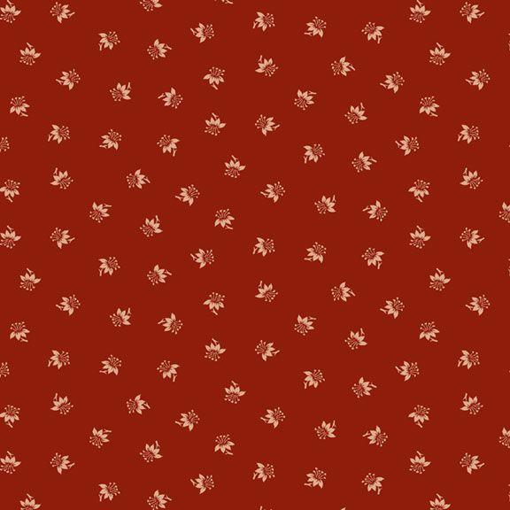 MF Treasured Past Mini Floral - R621370D-RED - Cotton Fabric