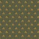 MB Treasured Past Triple Ditsy - R621366D-GREEN - Cotton Fabric