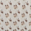 MISC Unbrushed Rib Knit Abstract Watercolor Floral - ET1026 Off White - Dress & Apparel Fabric