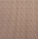 MISC Unbrushed Rib Knit Ivory Sprigs - ET1032 Rust - Dress & Apparel Fabric