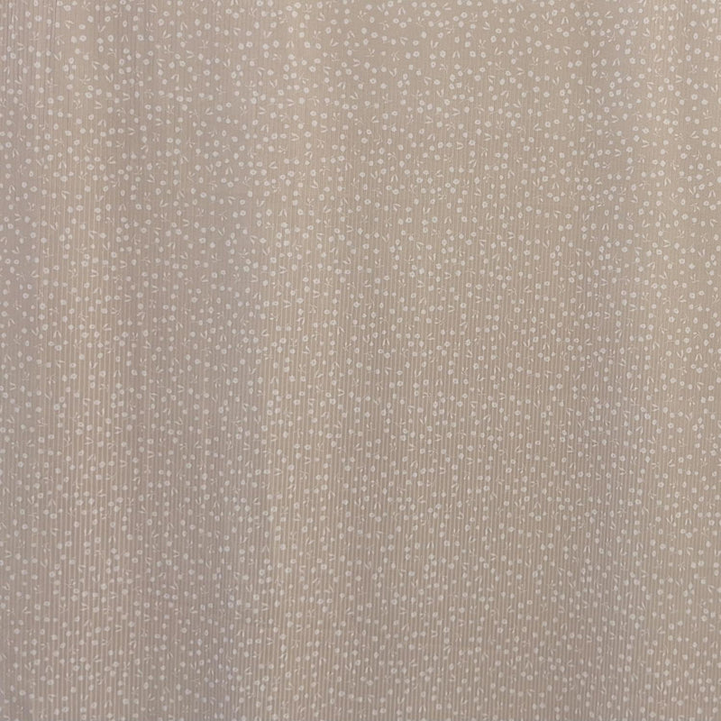 MISC Unbrushed Rib Knit Mini Print - ET1030 Taupe - Dress & Apparel Fabric