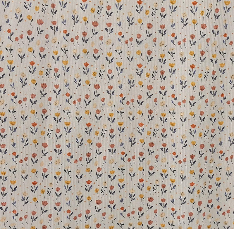 MISC Yummy Rib Knit - 114626 Cream - Dress & Apparel Fabric